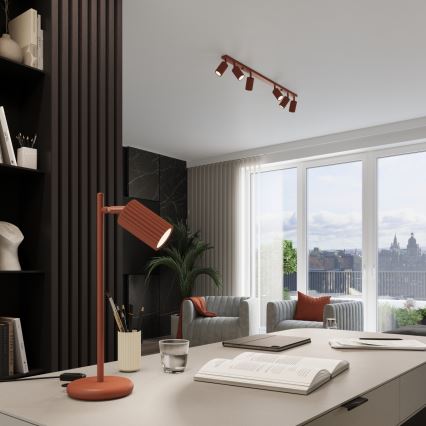 Brilagi - LED spotlámpa CRESTO 6xGU10/10W/230V piros