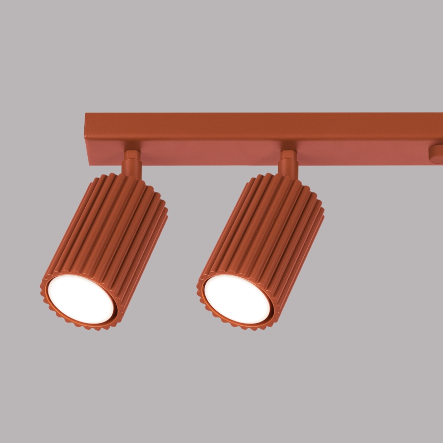 Brilagi - LED spotlámpa CRESTO 6xGU10/10W/230V piros