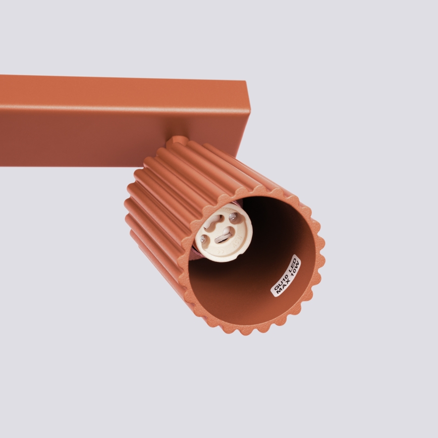 Brilagi - LED spotlámpa CRESTO 6xGU10/10W/230V piros