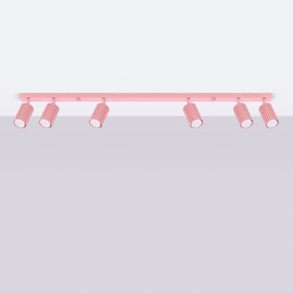 Brilagi - LED spotlámpa CRESTO 6xGU10/10W/230V rózsaszín