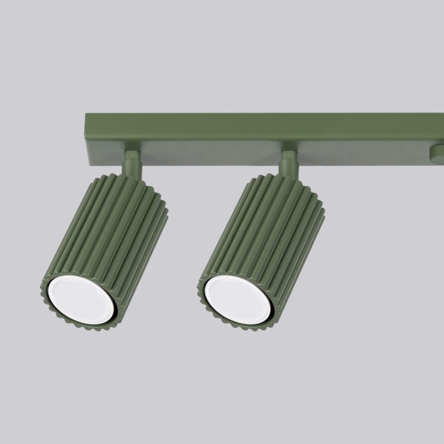 Brilagi - LED spotlámpa CRESTO 6xGU10/10W/230V zöld
