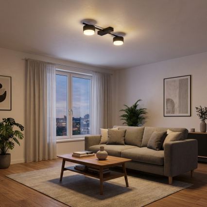 Brilagi - LED spotlámpa MONO 2xGX53/30W/230V fekete