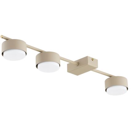 Brilagi - LED spotlámpa MONO 3xGX53/30W/230V bézs