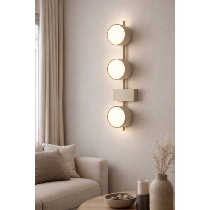 Brilagi - LED spotlámpa MONO 3xGX53/30W/230V bézs