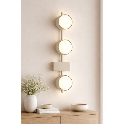 Brilagi - LED spotlámpa MONO 3xGX53/30W/230V bézs