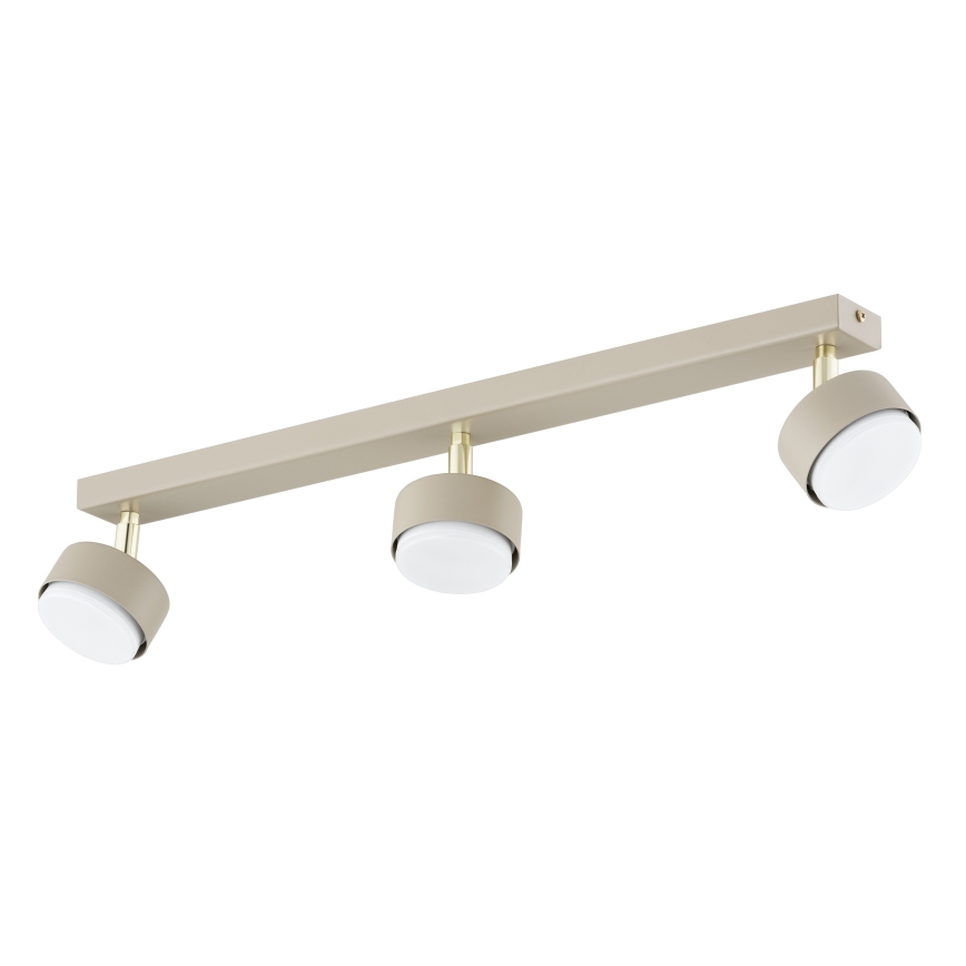 Brilagi - LED spotlámpa MONO 3xGX53/30W/230V bézs