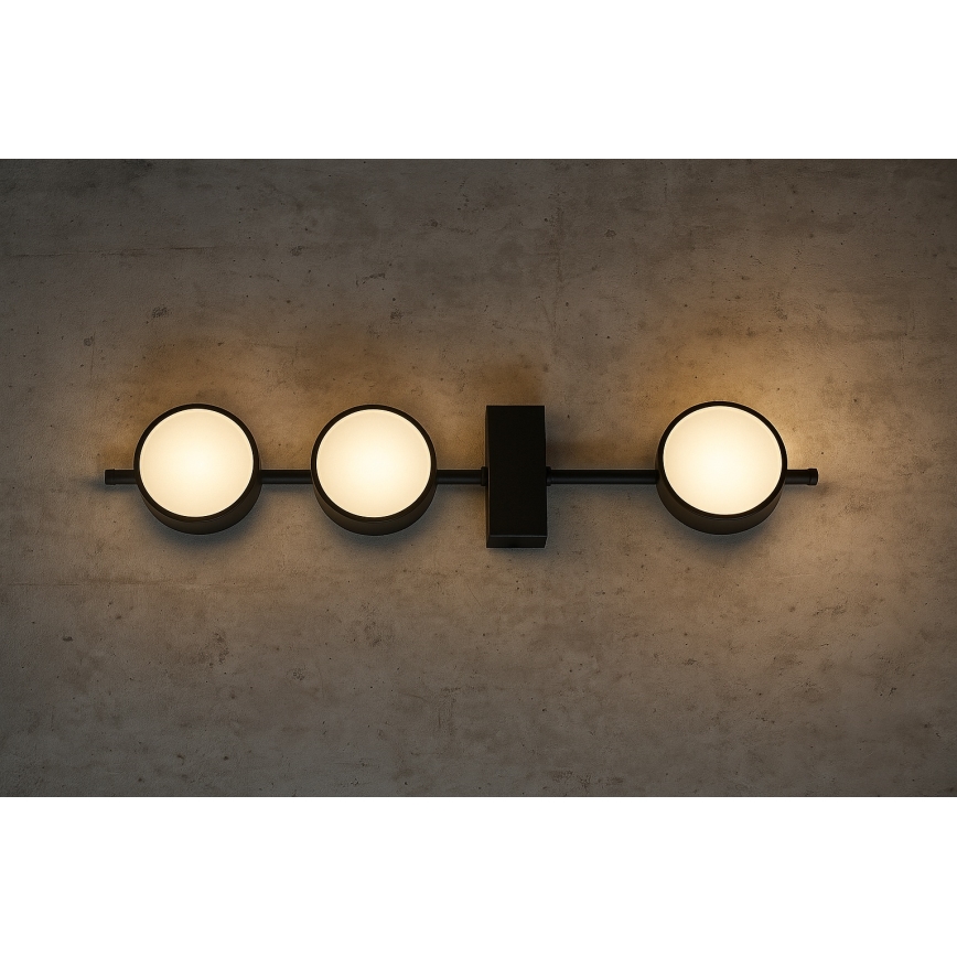 Brilagi - LED spotlámpa MONO 3xGX53/30W/230V fekete