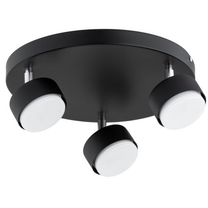 Brilagi - LED spotlámpa MONO 3xGX53/30W/230V fekete