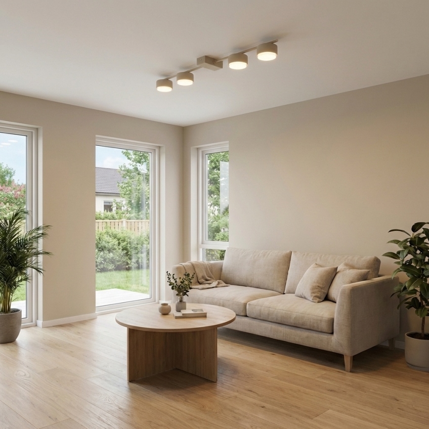 Brilagi - LED spotlámpa MONO 4xGX53/30W/230V bézs