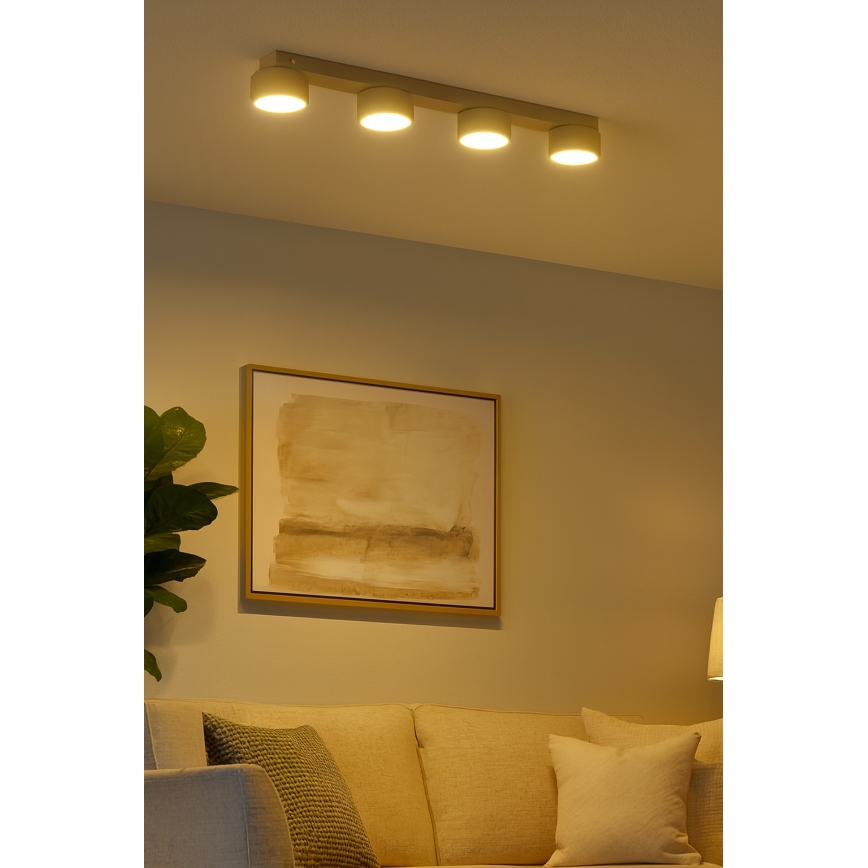 Brilagi - LED spotlámpa MONO 4xGX53/30W/230V bézs