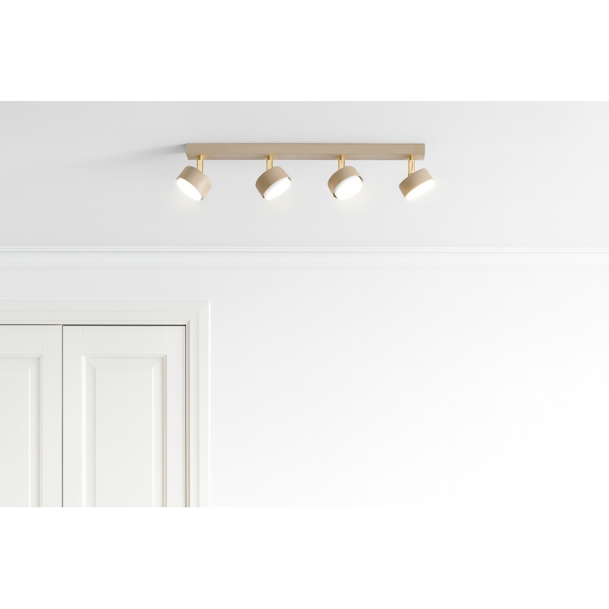 Brilagi - LED spotlámpa MONO 4xGX53/30W/230V bézs