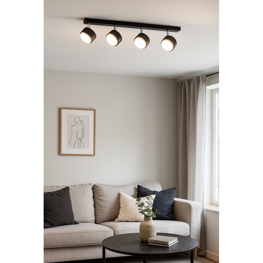 Brilagi - LED spotlámpa MONO 4xGX53/30W/230V fekete