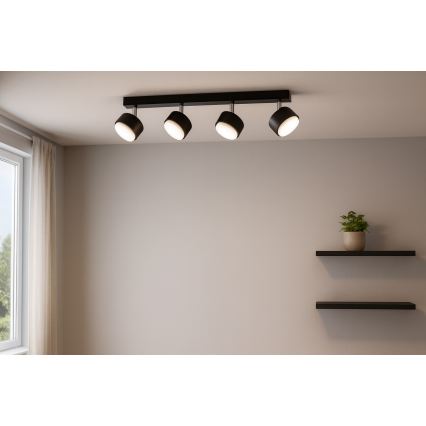 Brilagi - LED spotlámpa MONO 4xGX53/30W/230V fekete