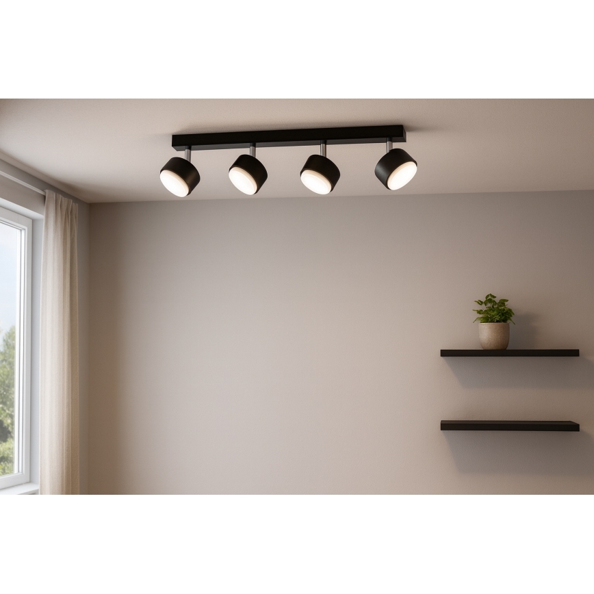 Brilagi - LED spotlámpa MONO 4xGX53/30W/230V fekete