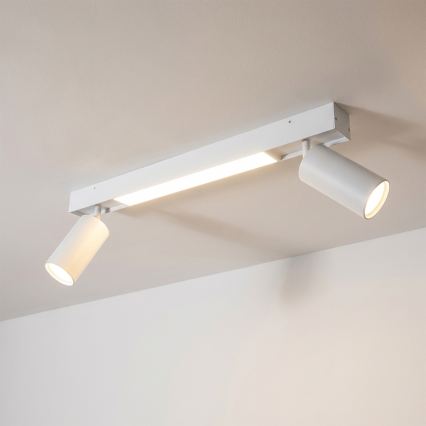 Brilagi - LED spotlámpa SELE 2xGU10/30W/230V + LED/15W fehér