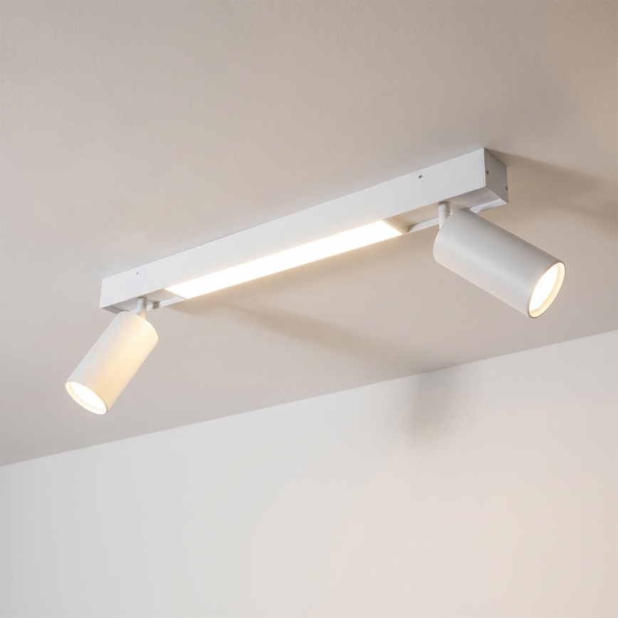 Brilagi - LED spotlámpa SELE 2xGU10/30W/230V + LED/15W fehér