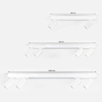 Brilagi - LED spotlámpa SELE 2xGU10/30W/230V + LED/15W fehér
