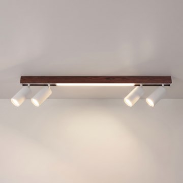 BRILAGI - LED spotlámpa SELE 4xGU10/30W/230V + LED/20W fehér/cseresznye dekor
