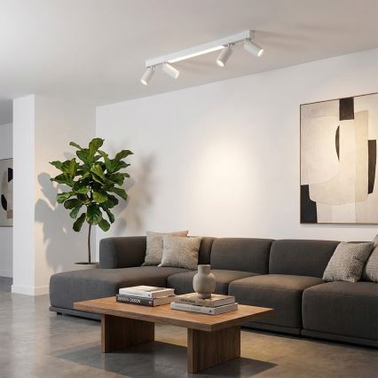 Brilagi - LED spotlámpa SELE 4xGU10/30W/230V + LED/20W fehér