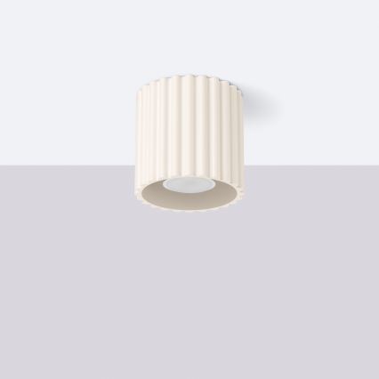 Brilagi - LED spotlámpa SFERA 1xGU10/10W/230V átmérő 10 cm krémszínű