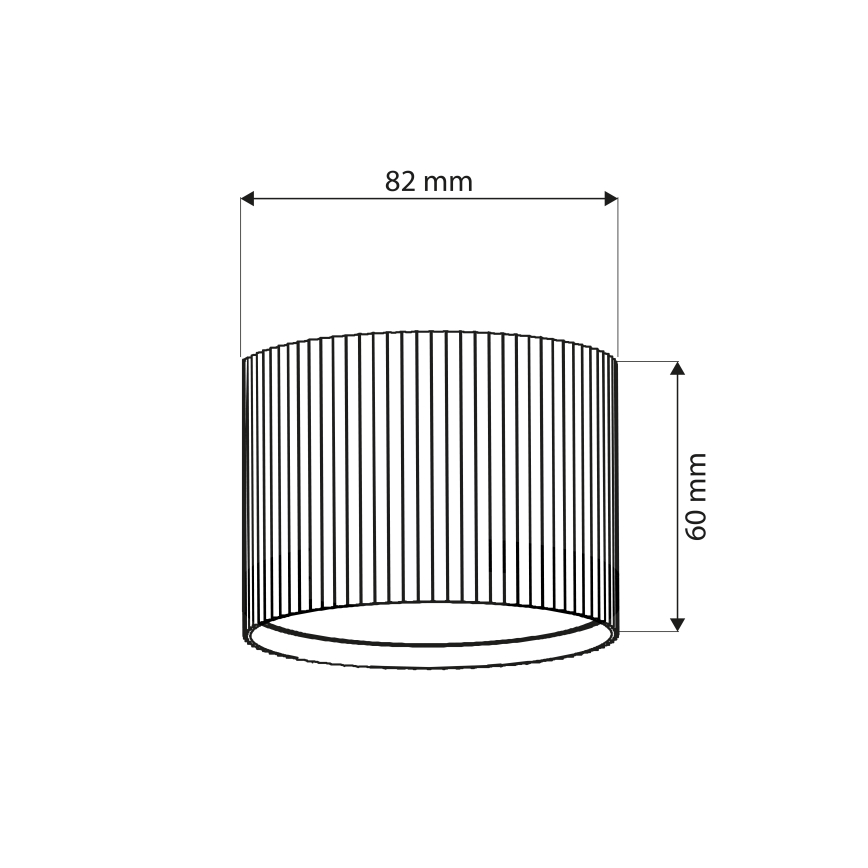 Brilagi - LED STRIPY mennyezeti spotlámpa 1xGX53/15W/230V aranyszínű