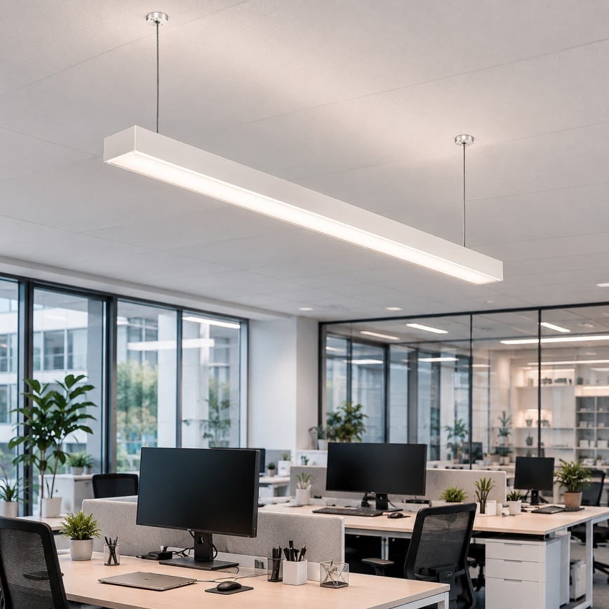 Brilagi - LED mennyezeti, felületre szerelhető és függesztett lámpatest SYNODICO LED/30W/230V 4000K fehér