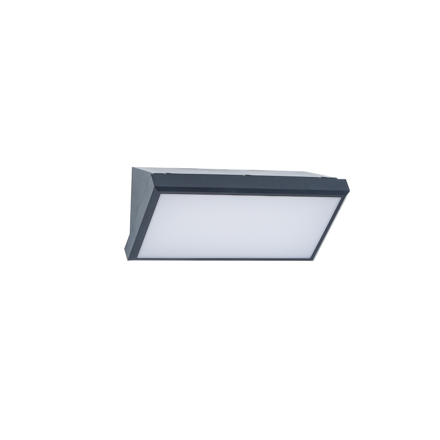 Brilagi - LED fényerőszabályozható kültéri fali lámpa TRIANGLE 1xE27/6W/230V 2700-6500K IP65 antracit