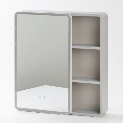 BRILAGI - LED tükörszekrény beépített világítással NOTO SINGLE 60x65 cm