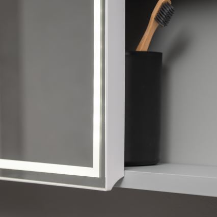 BRILAGI - LED tükörszekrény világítással NOTO SINGLE 60x65 cm