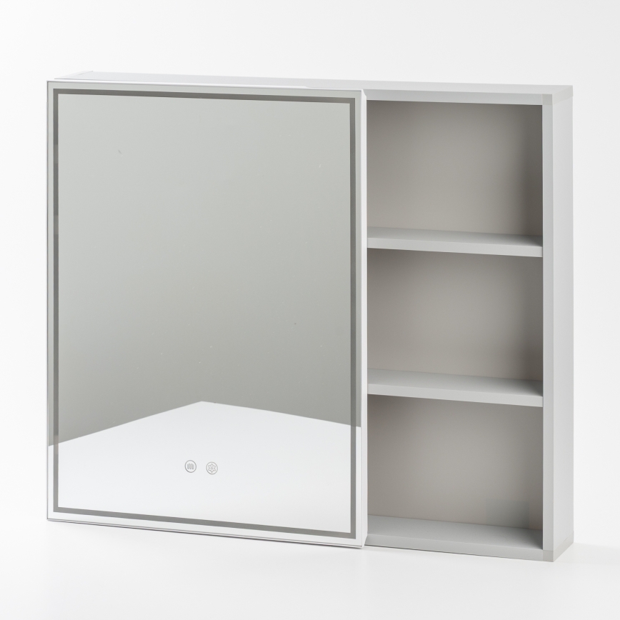 BRILAGI - LED tükrös fürdőszobai szekrény háttérvilágítással NOTO SINGLE 78x65 cm