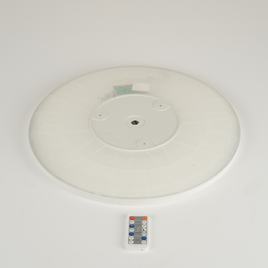 Brilagi - LED dimmelhető lámpa mozgás- és alkonyatérzékelővel ULTRA VÉKONY LED/24W/230V átmérő 42 cm + távirányító