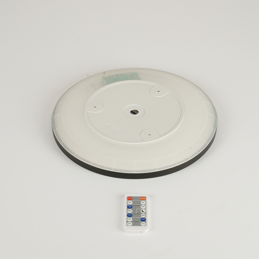 Brilagi - LED dimmelhető lámpa mozgás- és alkonyatérzékelővel ULTRA VÉKONY LED/18W/230V átm. 30 cm + távirányító