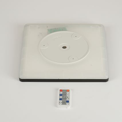 Brilagi - LED dimmelhető lámpa mozgás- és alkonyatérzékelővel ULTRA VÉKONY LED/18W/230V 30x30 cm + távirányító