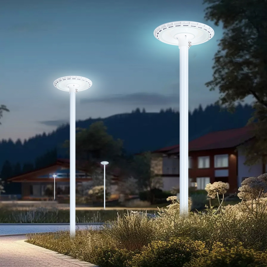 Brilagi - LED utcai lámpa 3 m-es oszloppal URBANSPARK LED/120W/230V fehér IP65