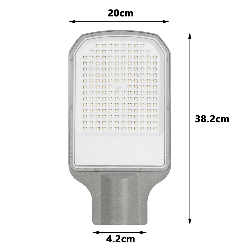 Brilagi - LED utcai lámpa URBANLIGHT LED/100W/230V szürke IP65