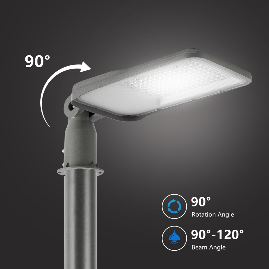 Brilagi - LED utcai lámpa URBANLIGHT LED/100W/230V szürke IP65
