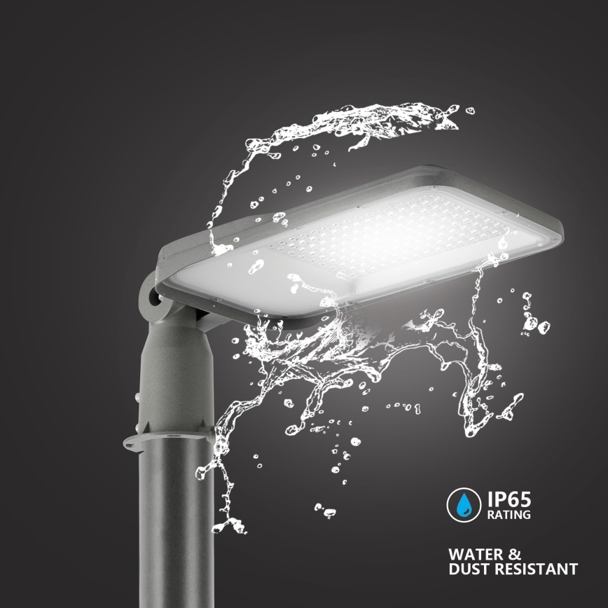 Brilagi - LED utcai lámpa URBANLIGHT LED/100W/230V szürke IP65
