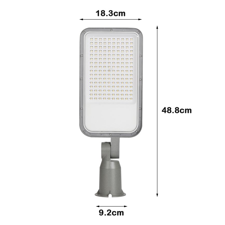 Brilagi - LED utcai lámpa URBANLIGHT LED/100W/230V szürke IP65