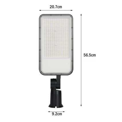 Brilagi - LED utcai lámpa URBANLIGHT LED/200W/230V fekete IP65