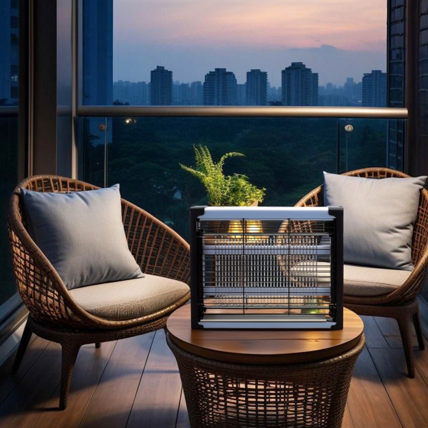 Brilagi - LED UV elektromos rovarcsapda 2xLED/2W/230V 20 m2