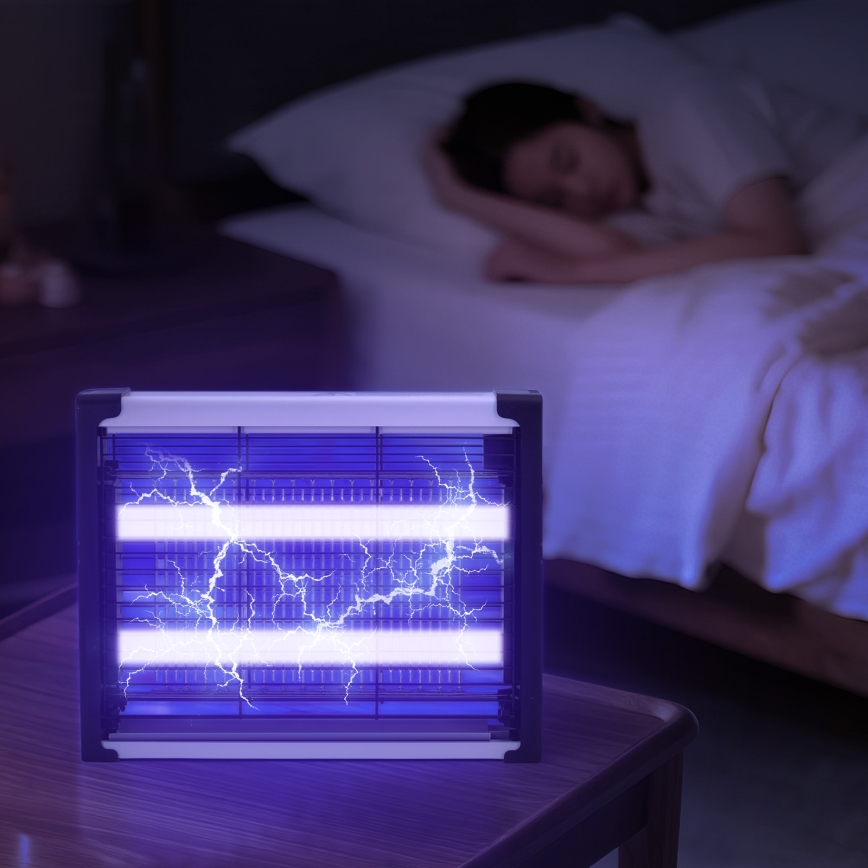 Brilagi - LED UV elektromos rovarcsapda 2xLED/2W/230V 20 m2