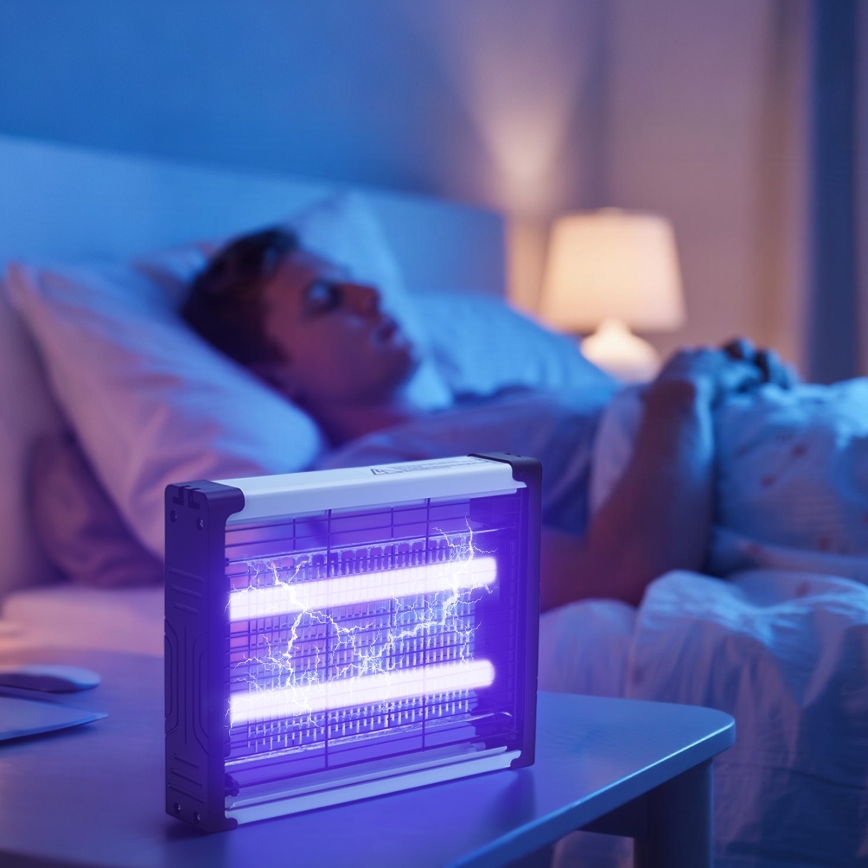 Brilagi - LED UV elektromos rovarcsapda 2xLED/2W/230V 20 m2