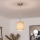 Brilagi - LED zsinóros csillár NUBILA 1xE27/60W/230V átm. 14 cm világosbarna