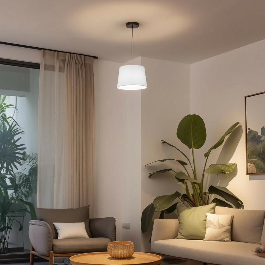 Brilagi - LED zsinóros függeszték CERIA 1xE27/40W/230V Ø 30 cm fehér