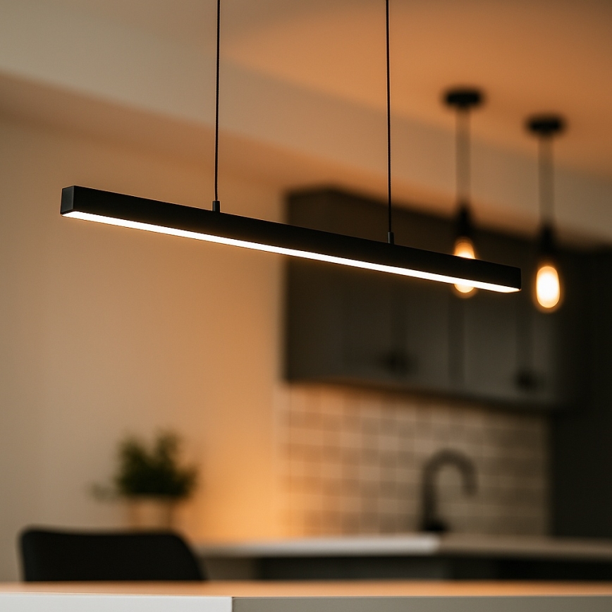 Brilagi - LED zsinóros függeszték PAXIS LED/30W/230V 120 cm fekete