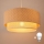 Brilagi - LED zsinóros függőlámpa BOHO BOBO 1xE27/10W/230V Ø 40 cm, pöttyös, bézs/krém