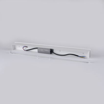 Brilagi - LINEAR LED kültéri fali lámpa, 8W, 230V, 3000K, IP65, 30 cm, fehér, CRI 90