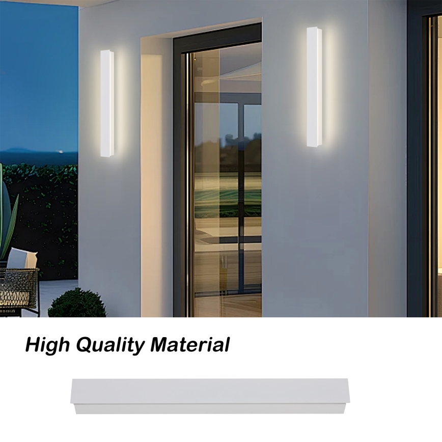 Brilagi - LED kültéri fali lámpatest LINEAR LED/12W/230V 3000K IP65 50 cm fehér CRI 90