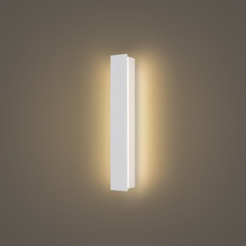 Brilagi - LINEAR LED kültéri fali lámpa, 8W, 230V, 3000K, IP65, 30 cm, fehér, CRI 90