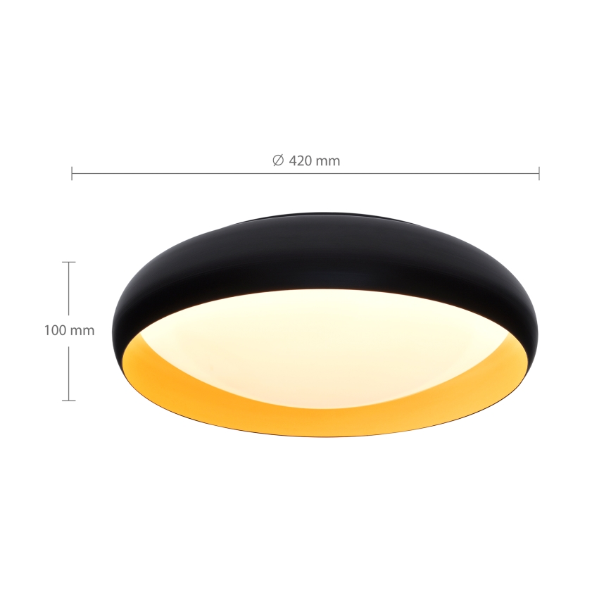 Brilagi - LED dimmelhető mennyezeti lámpa LIVIA LED/48W/230V 3000-6500K átm. 42 cm + távirányító